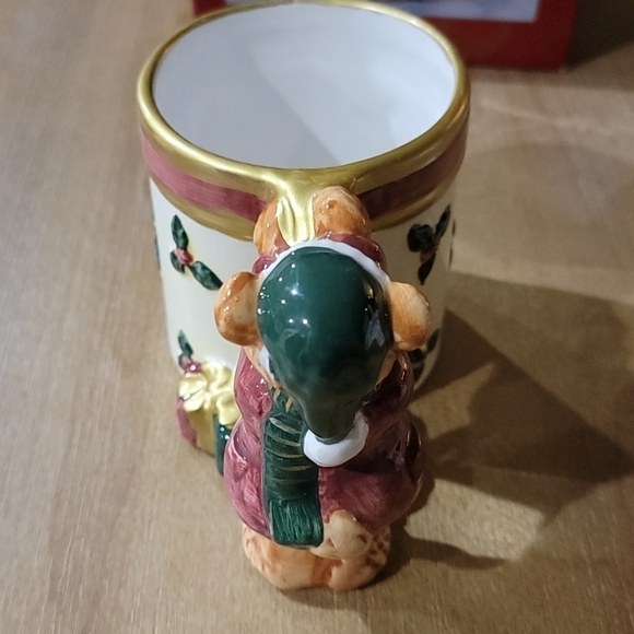 1995 Home For the Holidays Bear Mug - Picture 8 of 11
